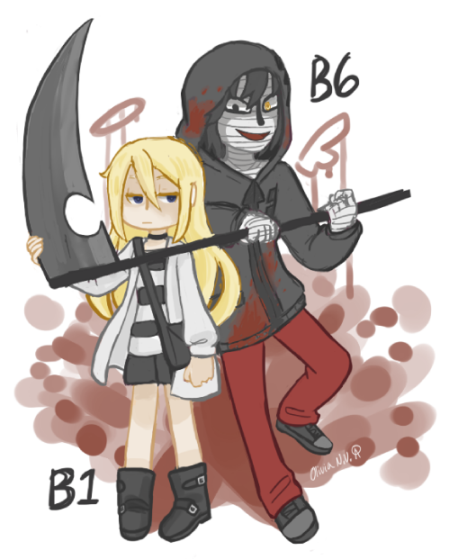 Angels of Death / Satsuriku no Tenshi by GRAVEWEAVER on DeviantArt