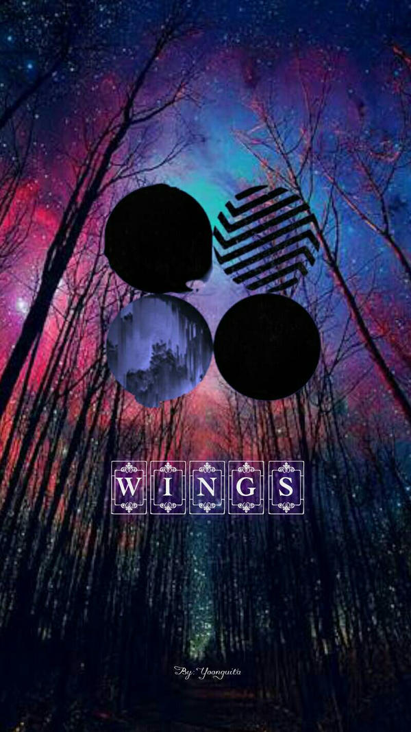  BTS  Wings  album Wallpaper by Yoonguita on DeviantArt