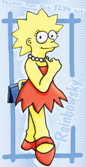 lisa simpson for rainbowsky