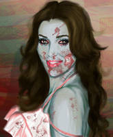 Kim Kardashian the Zombie
