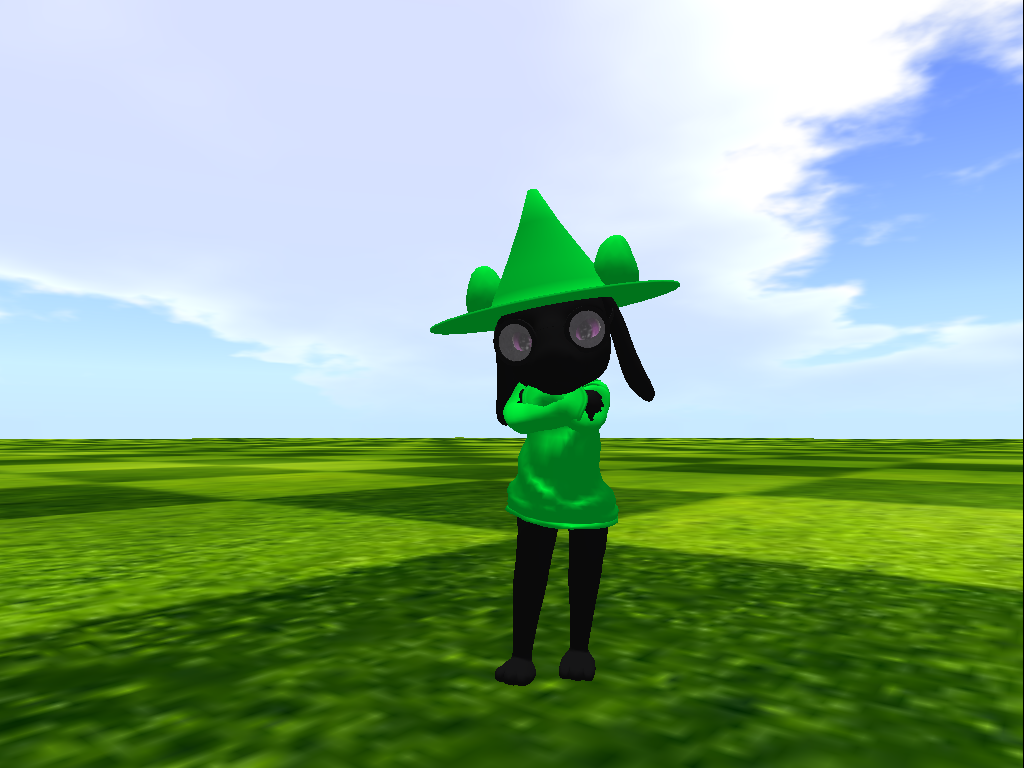 chibi Ralsei by SUPREMOXQ15 on DeviantArt