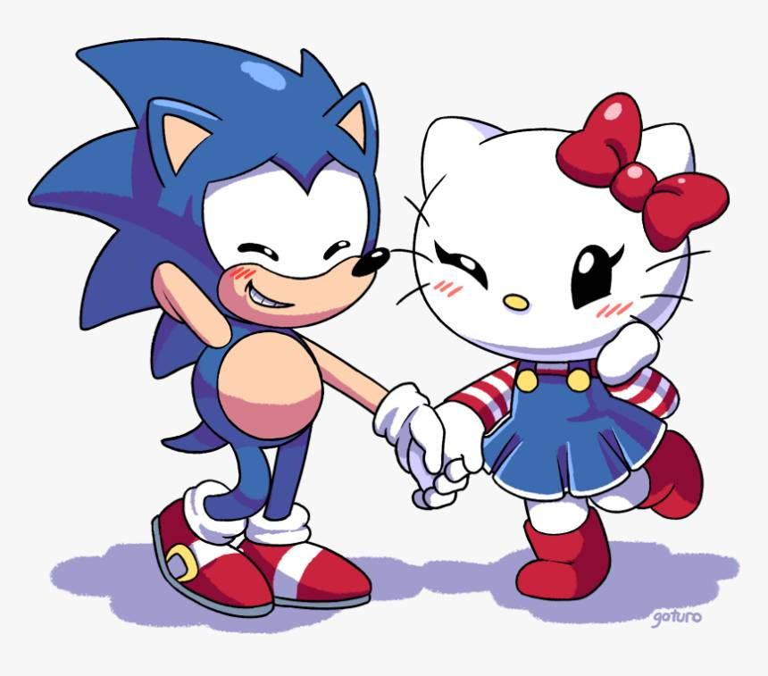 Sonic and Hello Kitty by justin777777777 on DeviantArt