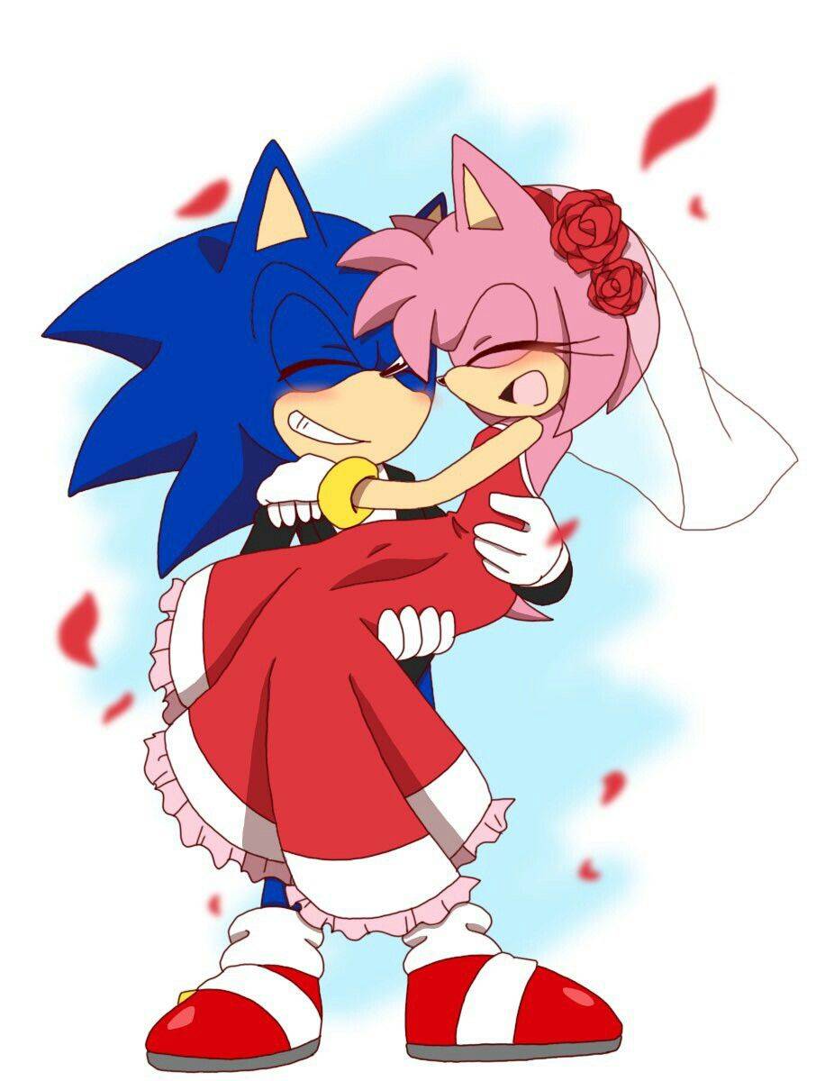 What if: Sonic and Amy get married?? (@toketsuu) : r/SonAmy