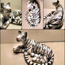 Ceramic White Tiger