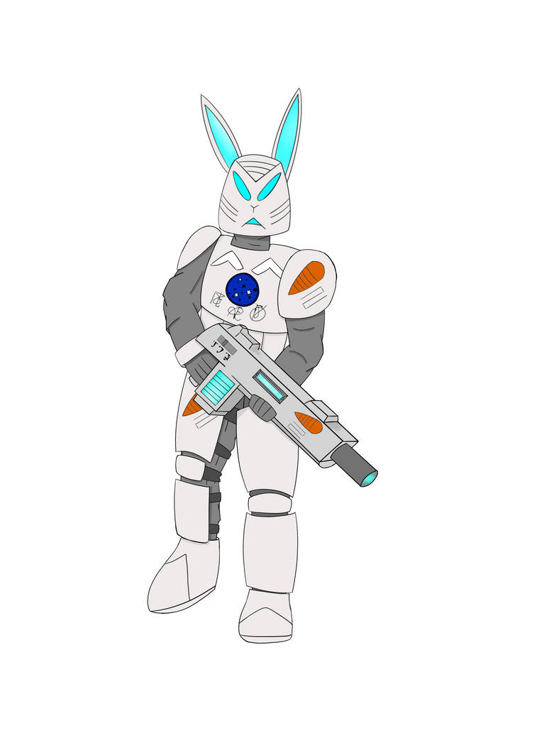 Bunny Space Marine Battler by SoapieHH on DeviantArt