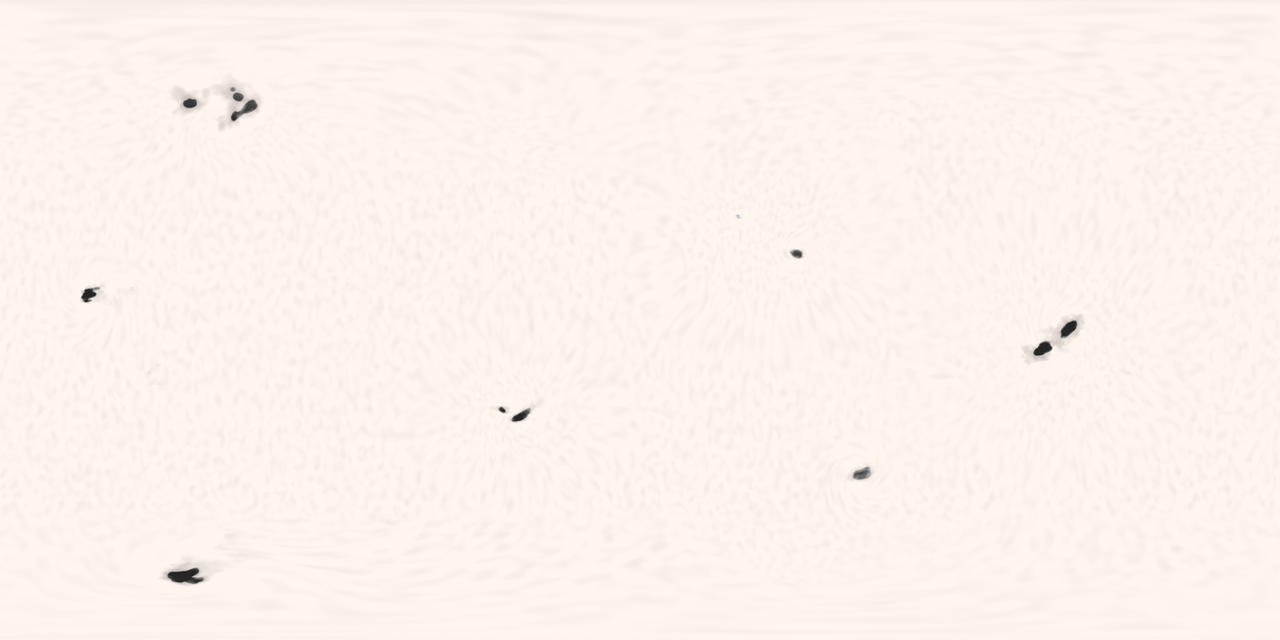 Sun true color texture map by BotchTheMooseBoi on DeviantArt