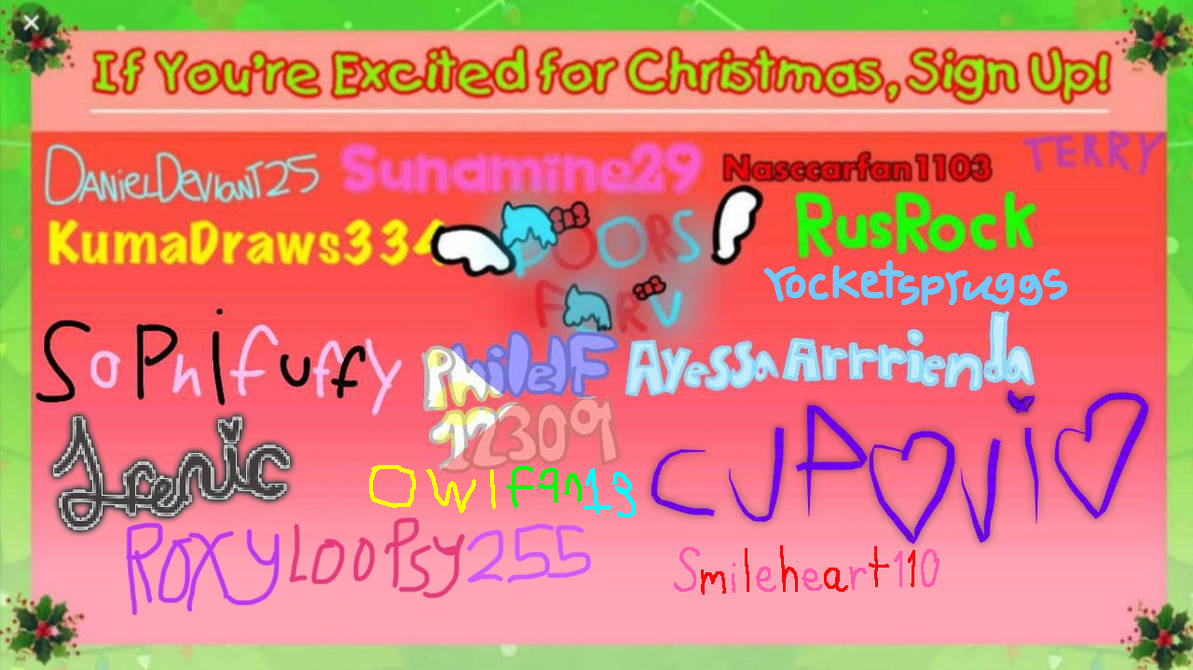 I m Excited For Christmas So I ll Sign Up By Owlfan13 On DeviantArt i-m-excited-for-christmas-so-i-ll-sign-up-by-owlfan13-on-deviantart