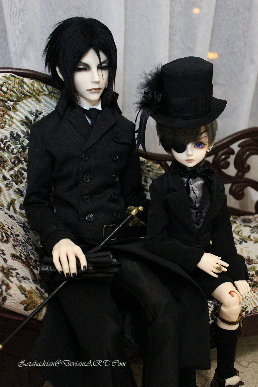 Ciel and Sebastian - b