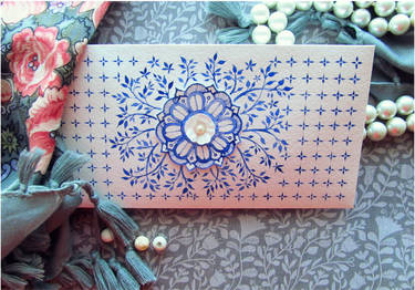 - Envelope - Frosty pattern -