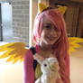 Fluttershy and Angel Bunny~