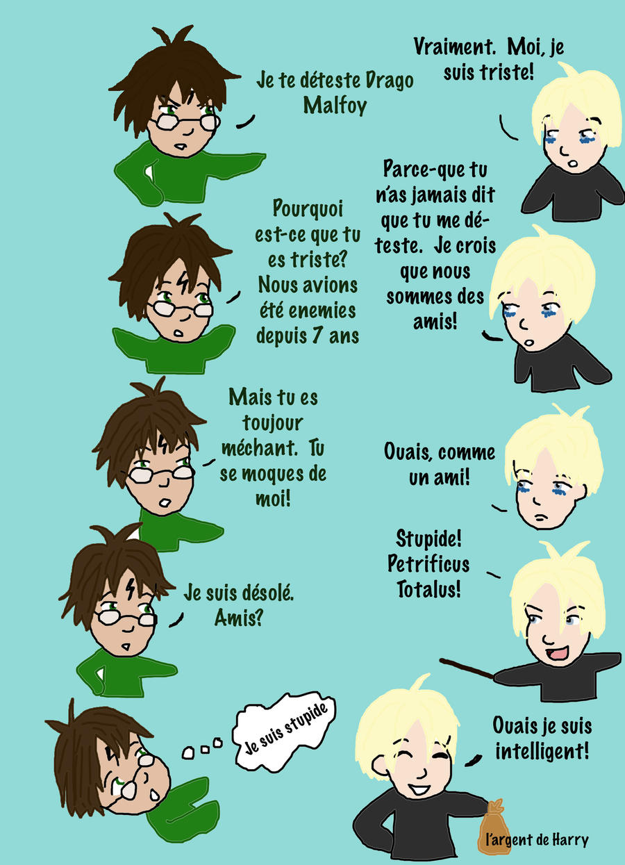 Harry Potter Vs Draco Malfoy 1 By Ringwraith2004 On DeviantArt draco-malfoy-by-fvckfdaname-on-deviantart