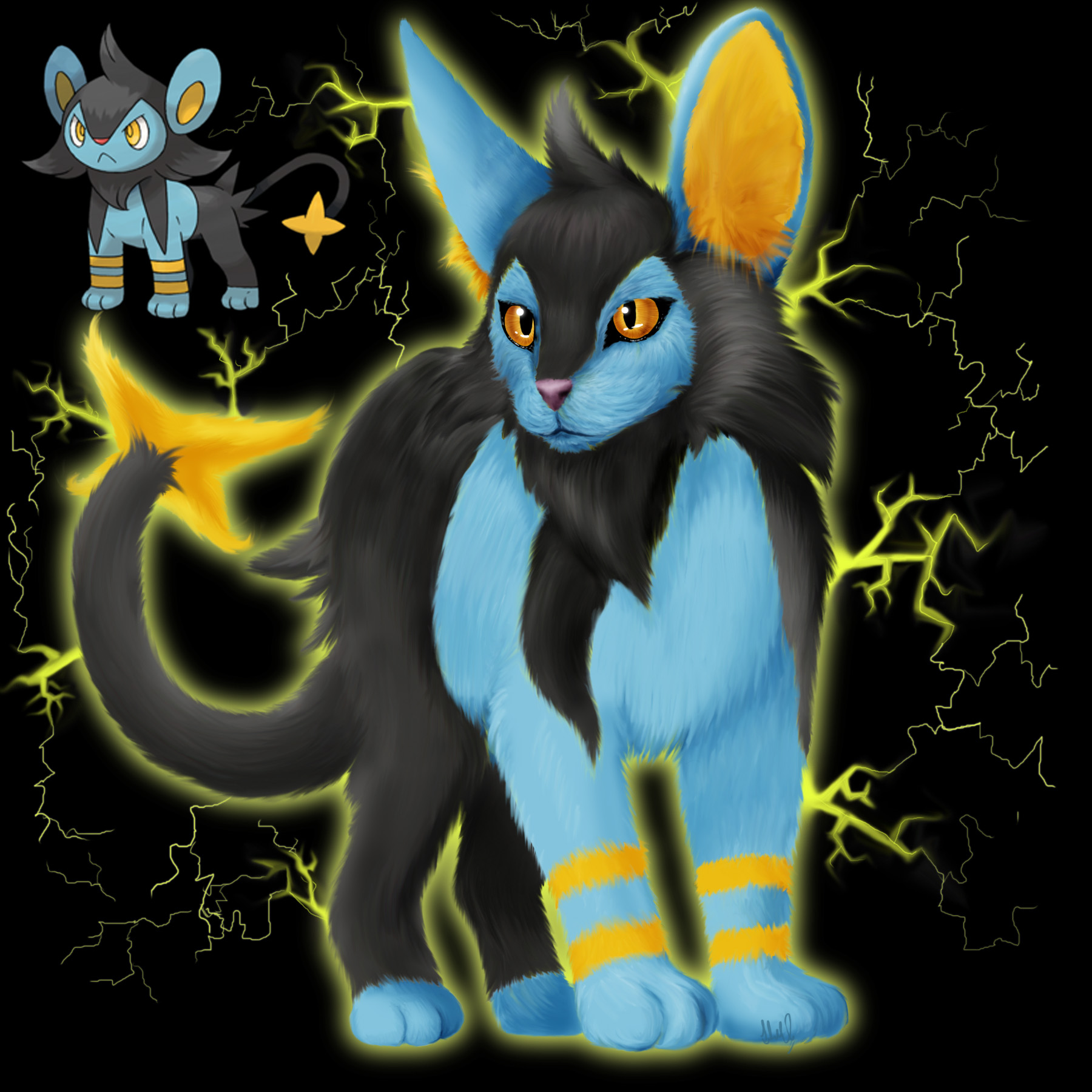 Realistic Luxio