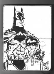 sketch - Batman and Robin