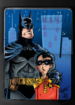 sketch - Batman and Robin Color