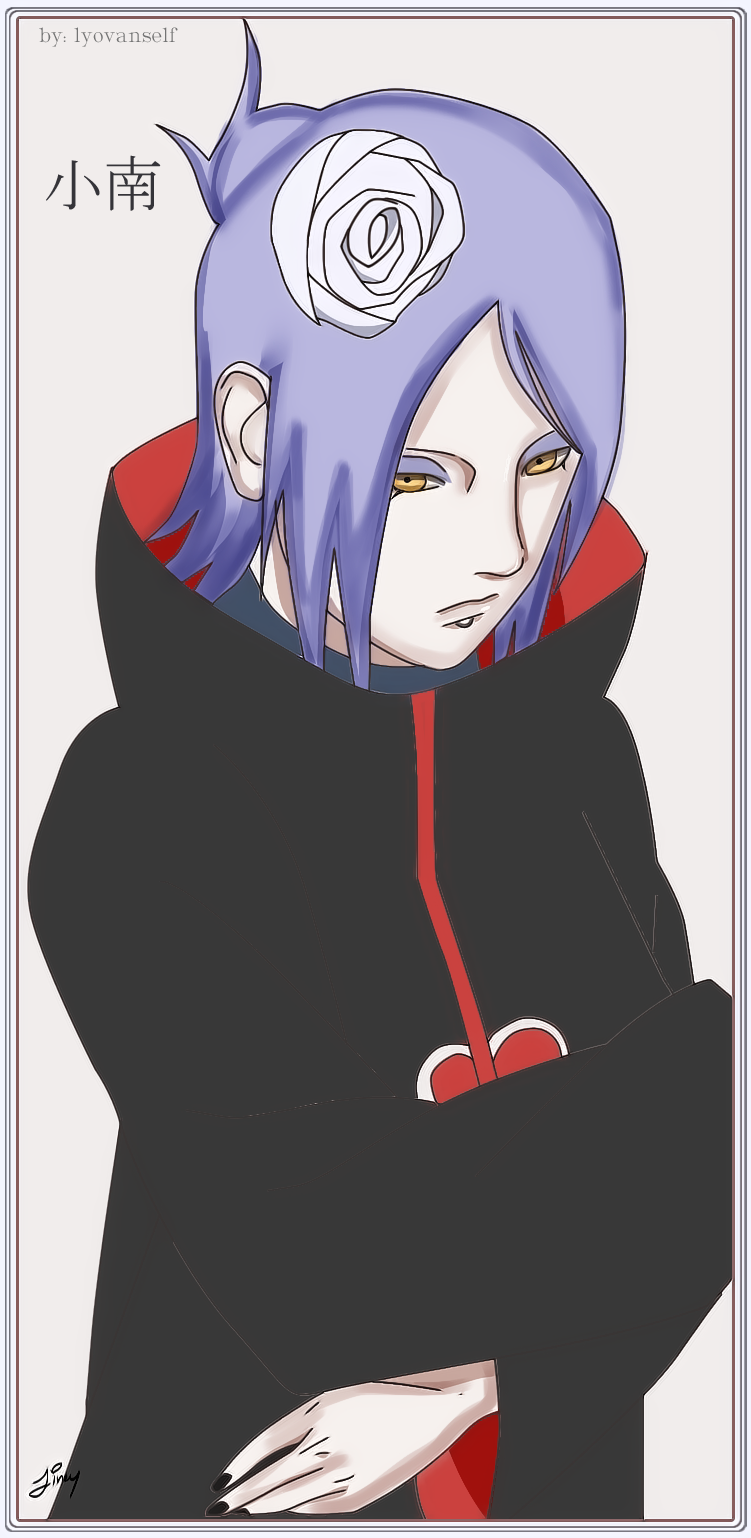 Konan Naruto Manga By Lyovanself On Deviantart Konan Naruto Manga By Lyovanself On Deviantart
