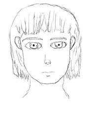FIrst Sketch of my OC: Ardin ANester