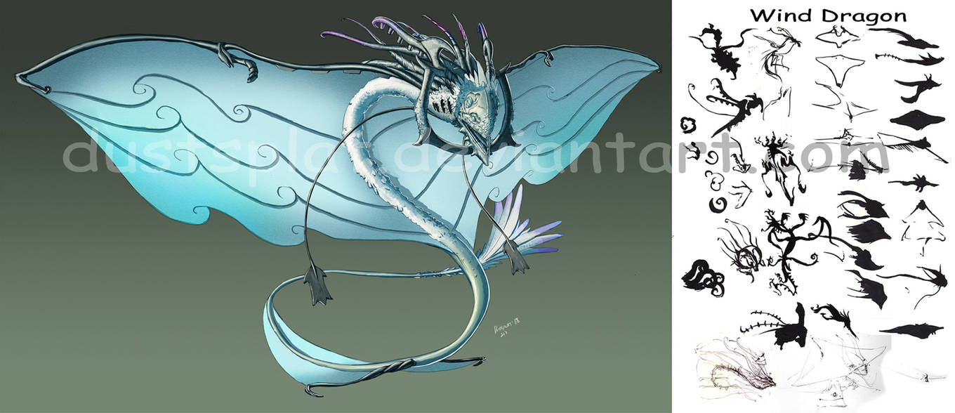 Dragon Wind Pattern Wind Dragon by dustsplat on DeviantArt