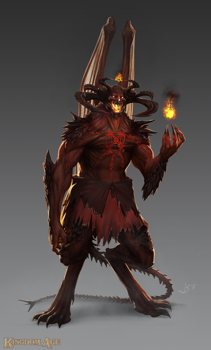 Kingdom Age - Malik - Final demon form