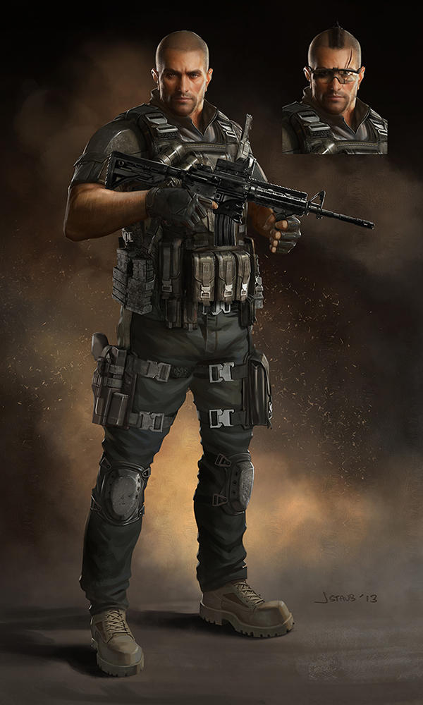 Commander concept design by dustsplat on DeviantArt