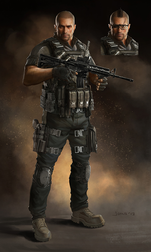 Commander concept design by dustsplat on DeviantArt