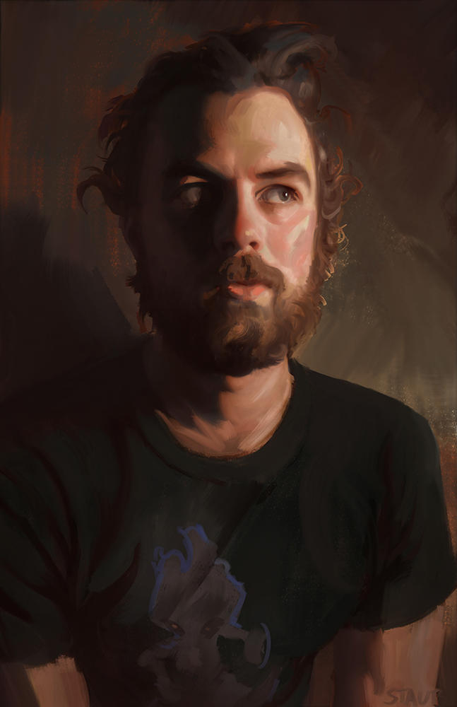 Rob Portrait by dustsplat on DeviantArt