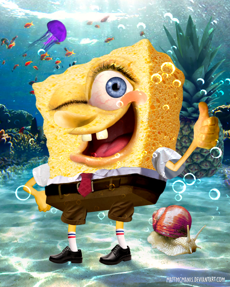 Realistic SpongeBob