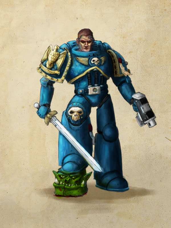 Warhammer 40k Space Marine