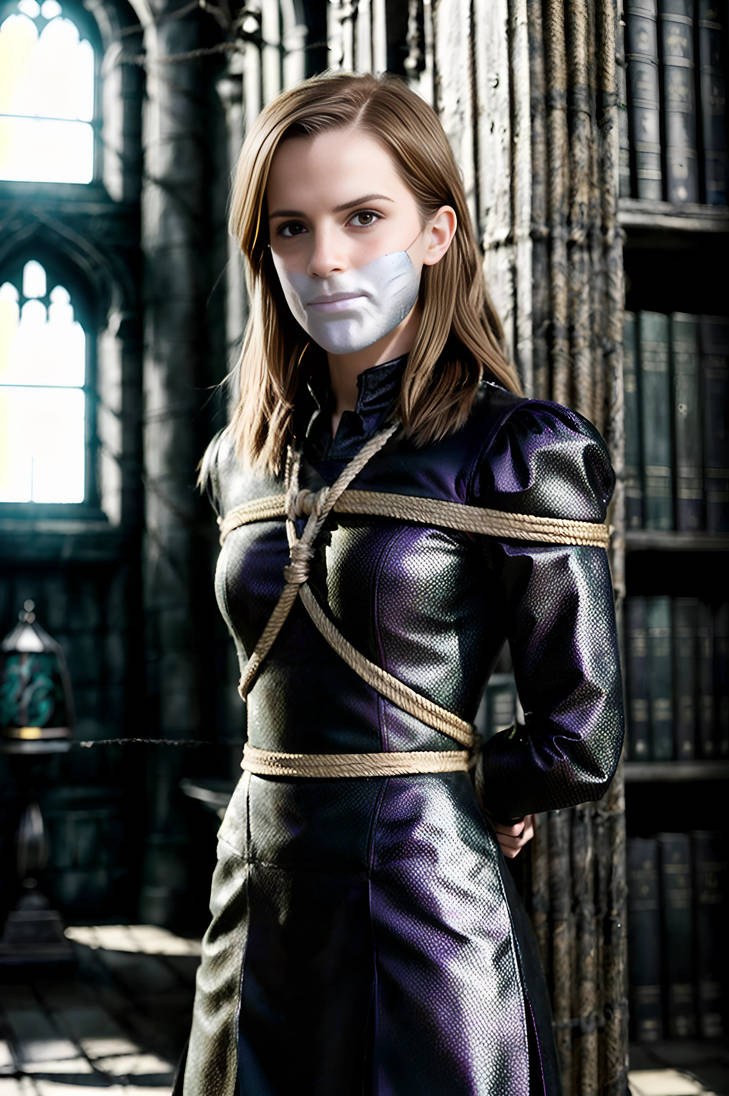 Hermione Granger Bondage by BondAIge on DeviantArt