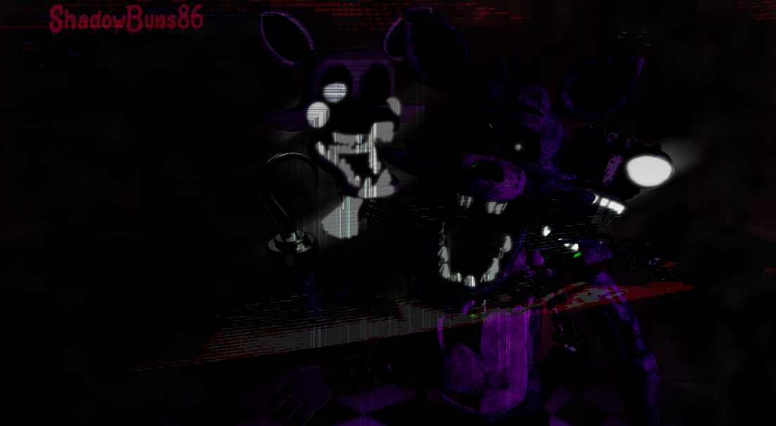 Shadow Foxy And Shadow Mangle Wallpaper By Shadowbuns86 On Deviantart Shadow Foxy And Shadow Mangle Wallpaper By Shadowbuns86 On Deviantart