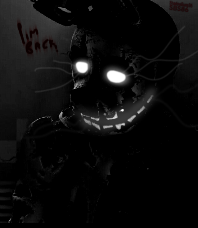 (Edit)Shadow Springtrap Icon by ShadowBuns86 on DeviantArt