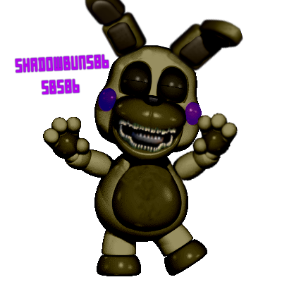 Pluspy 86 (Edit)Plushpy(Helpy Plushtrap(Old) by ShadowBuns86 on DeviantArt