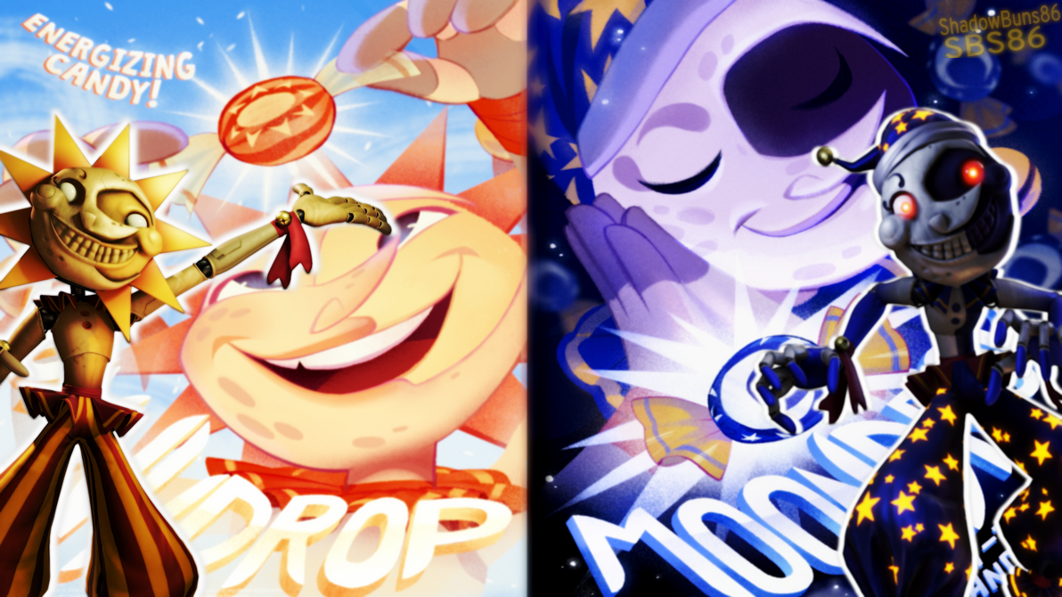 Sun And Moon(FNAFSB)Wallpaper by ShadowBuns86 on DeviantArt