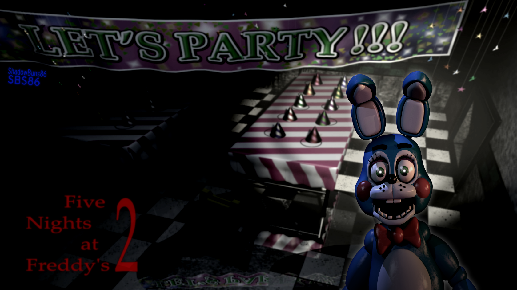 Five Nights At Freddy's 2 Remake Wallpaper by zerodigitalartsYmore