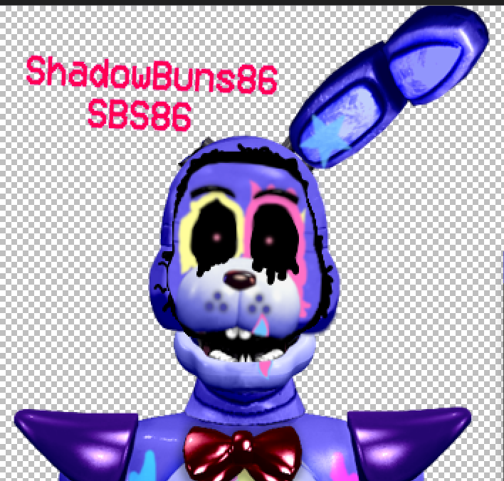 I'm drawing and designing glamrock bonnie!!, WIP