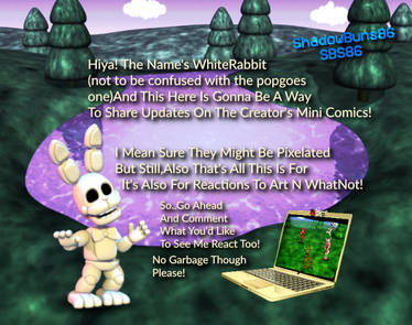 White Rabbit Intro Explore the Best Whiterabbit_fnaf_world Art | DeviantArt