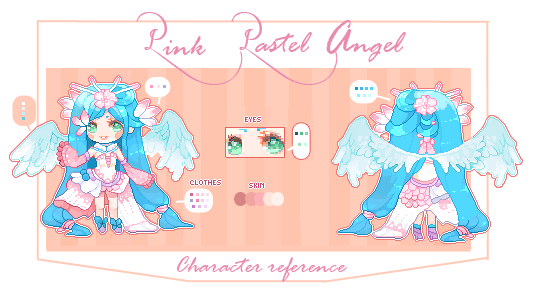 Custom Adoptable: Pink Pastel Angel