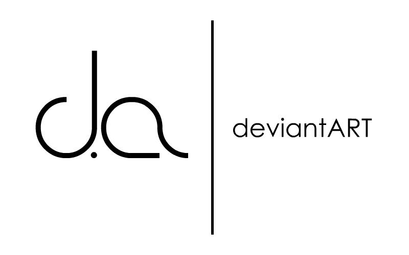 Deviantart Da Logo deviantART logo 1 by darkee999 on DeviantArt