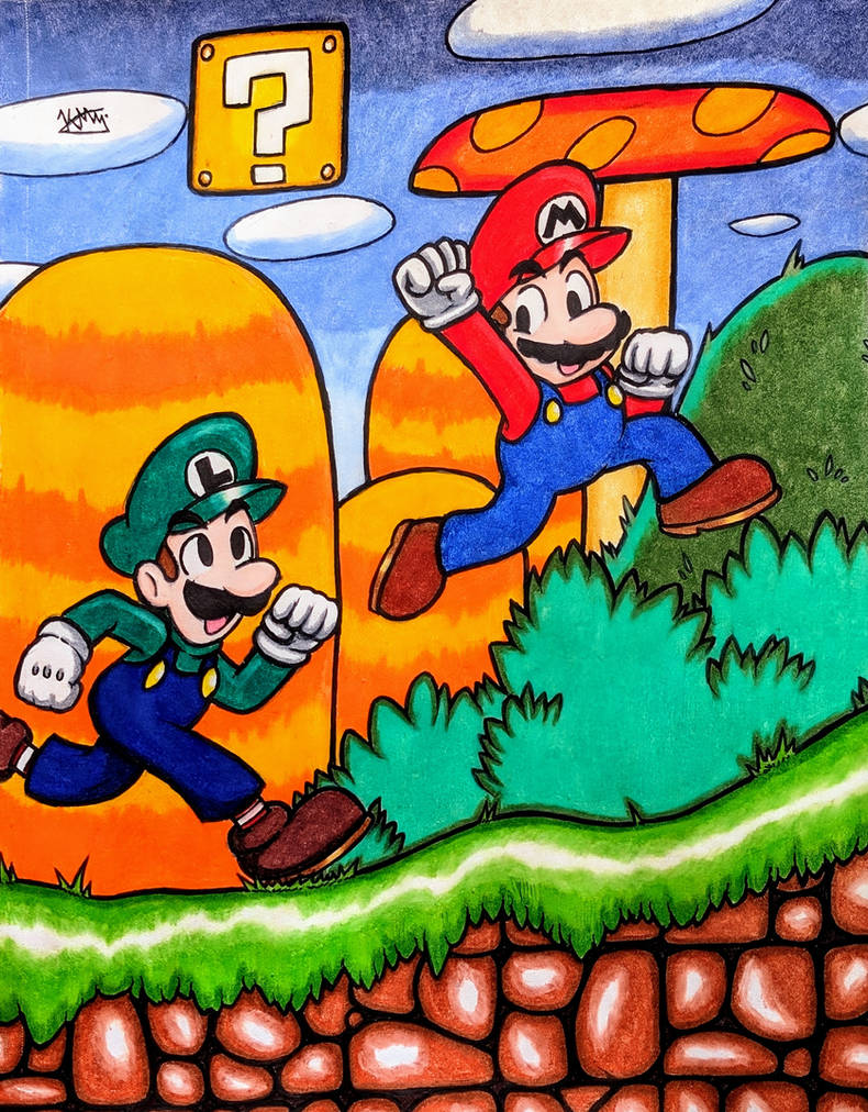 Super Bros. by KMEmpire on DeviantArt