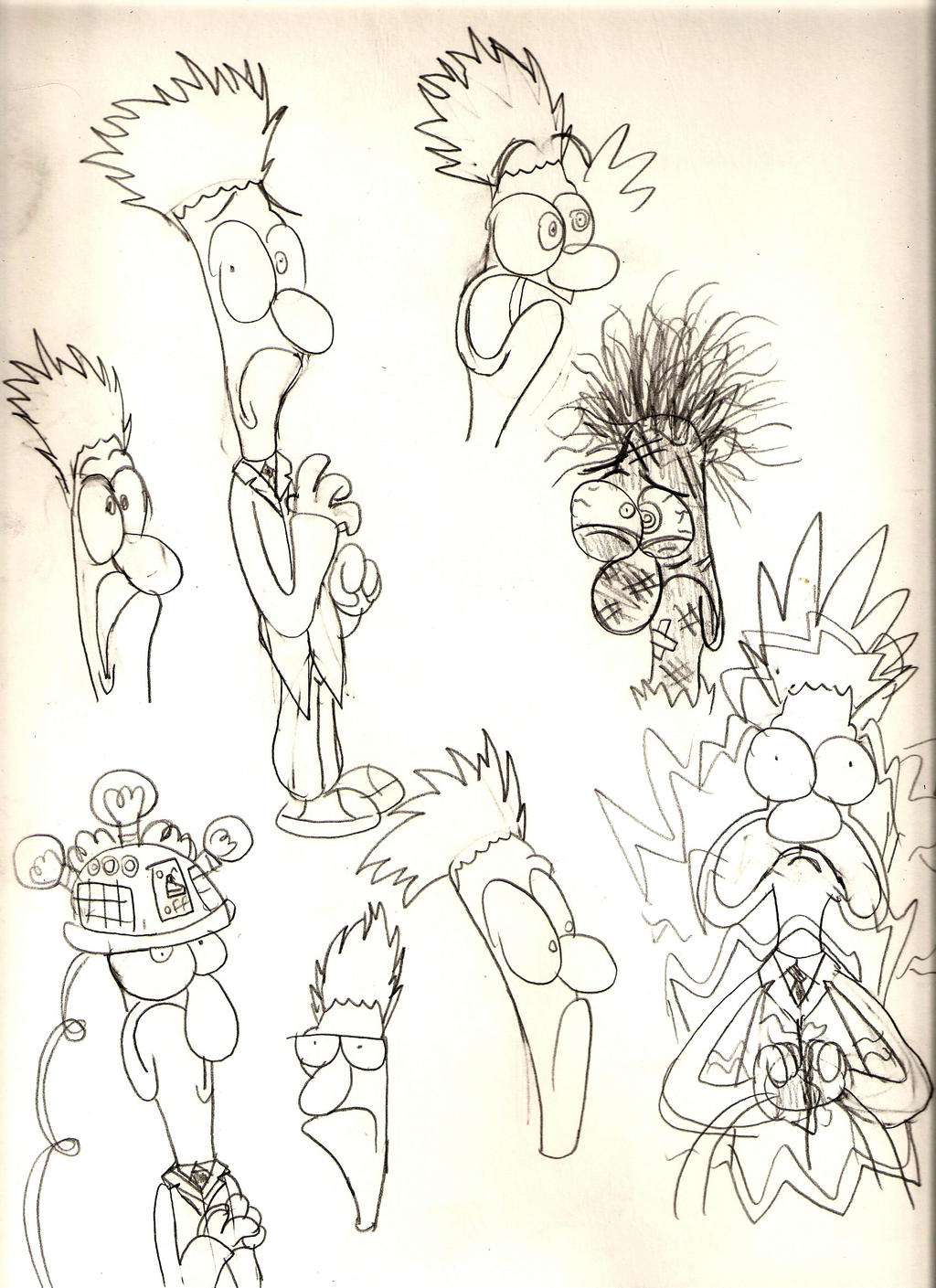 Beaker Sketches