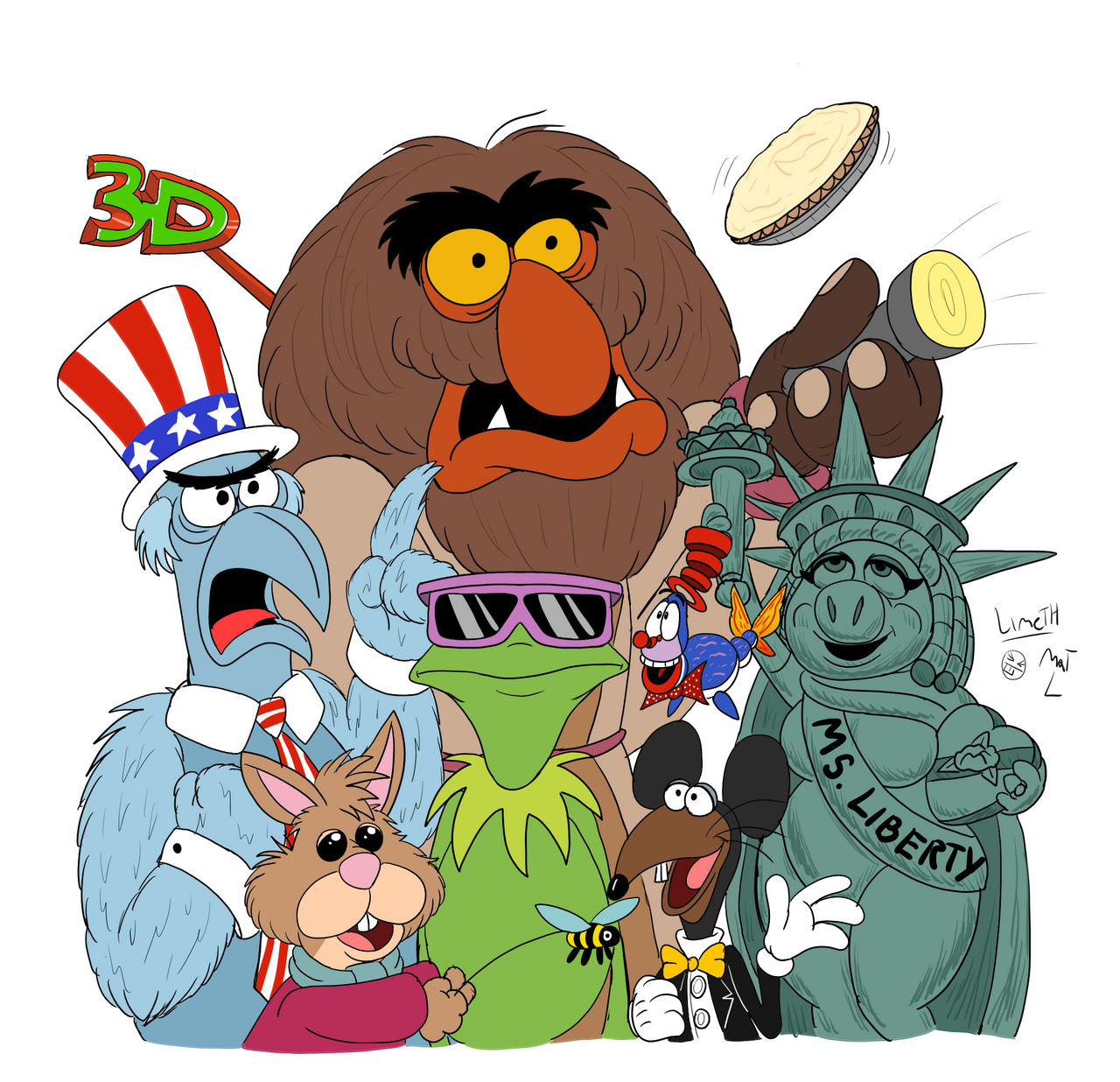 Muppet Graphics Muppetvision 3D by LimeTH on DeviantArt