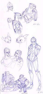 Turian sketches