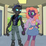 MLP - Cotton and Greg in Equestria Girls