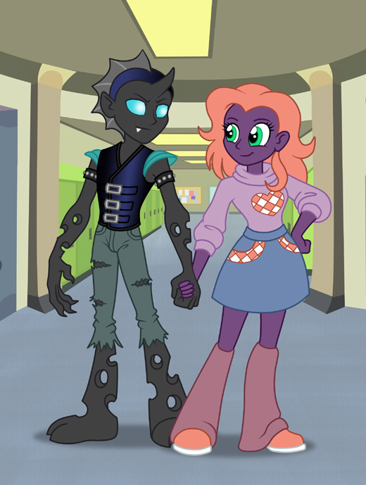 MLP - Cotton and Greg in Equestria Girls