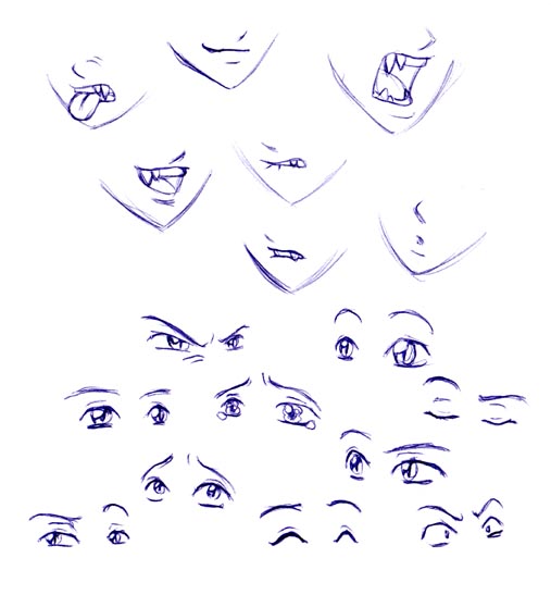 Mouth and eye studies