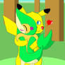 Pikachu X Snivy