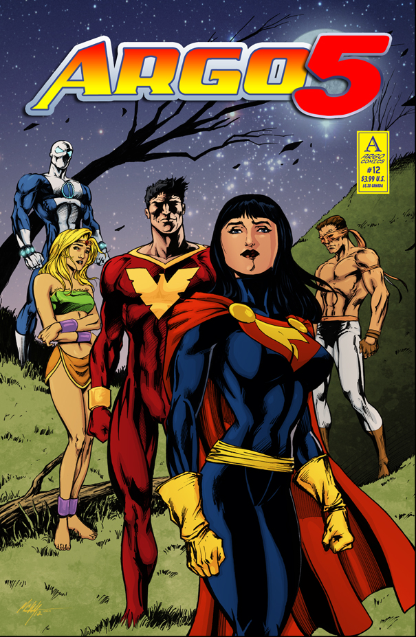 Argo 5 #12 arrives! by argocomics