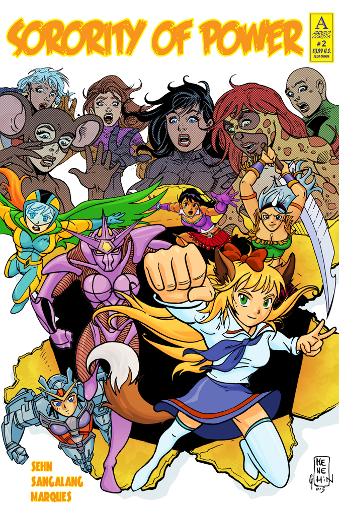 Sorority of Power #2 new printing by argocomics