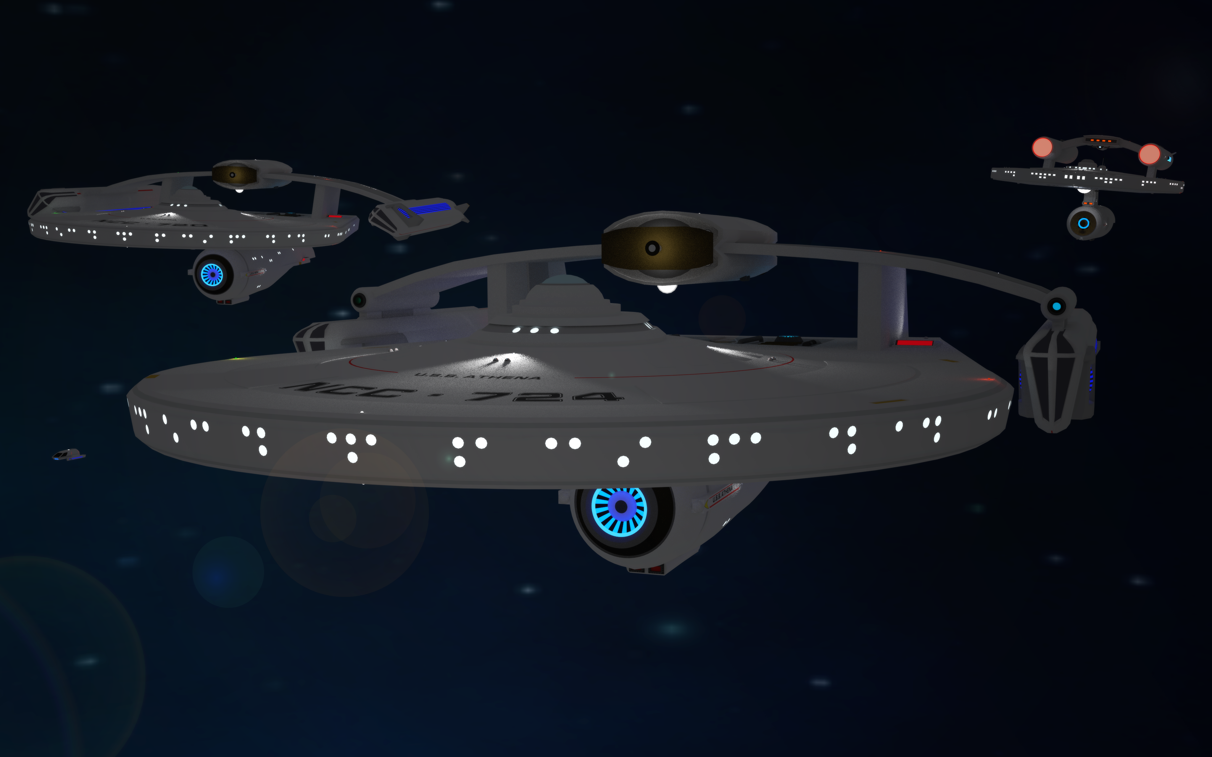 U.S.S. Athena - Refit 2