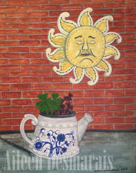 Sun with Flowerpot