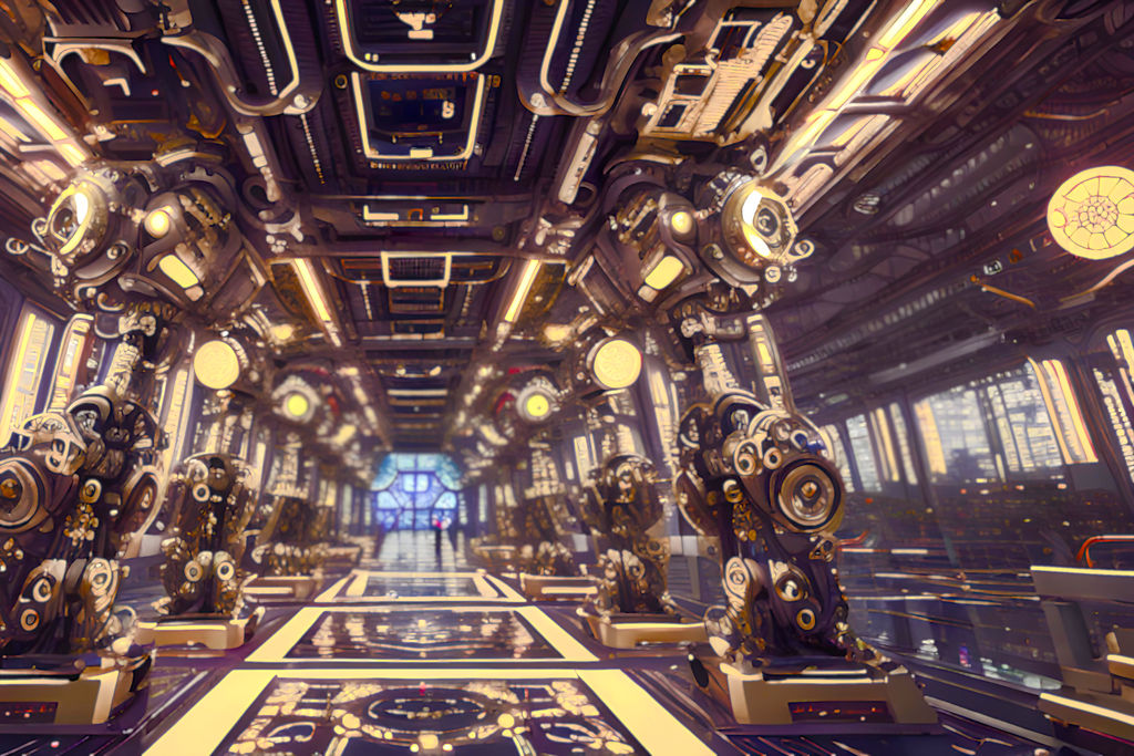 Quantum Computer Room by WildWeaver on DeviantArt